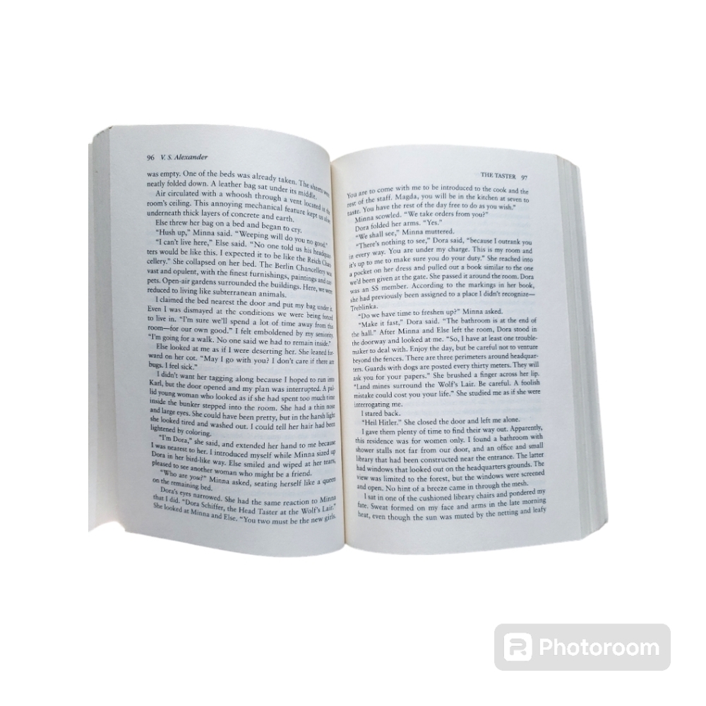 The Taster Paperback Book - Picture 3 of 7